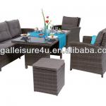 outdoor morden garden polyrattan sofa set furnitrue RLF-013ST RLF-013ST