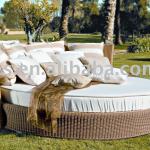 Outdoor patio furniture big round sofa bed KS5163 KS5163