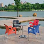 Outdoor plastic furniture set(YC081 YT2) YC081 YT2