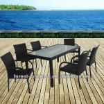 outdoor poly rattan furniture garden furniture 6005