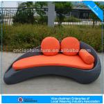 Outdoor rattan chaise lounge beach chair FS013