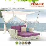 Outdoor rattan garden furniture Lullaby day bed 109011