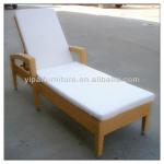 outdoor rattan sun lounges with cushion (YPS065) YPS065