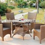 outdoor rattan table and chair DR-3106T DR-3106C