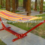 Outdoor single person covered hammock SAM-2220