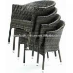 Outdoor Stacking Rattan Chair with Aluminum frame WC-030