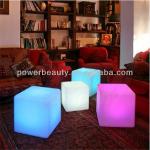 Outdoor waterproof glowing led cube lighting/cube stool PBG-3030