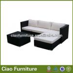 Outdoor weave sofa set L shape sofa from china FC019