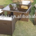 outdoor wicker table and chair set RFLKL--032