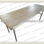 Outdoor wood picnic table AX-72&quot;