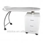 Painted finish acetone proof Marbel top Nail technician tables used nail salon equipment F-E052 F-E052