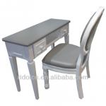 Painted finish acetone proof Nail technician tables used nail salon equipment F-5718-2 &amp; DS-9242 F-5718-2 &amp; DS-9242