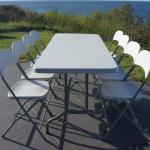 party tables and chairs,beach table,white wedding table and chairs/party tables and chairs for sale/party tables for sale TPR-TPT183F