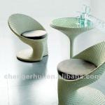 patio rattan/wicker furniture swinming poor rattan table/chair set (Model: DH-9599) DH-9599