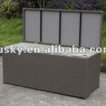 PE rattan cushion box HS-DJ-02