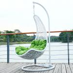 PE Rattan wicker cheap hanging egg chair MH-6002