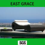 PE SGS outdoor 2013 hot beach swimming pool rattan furniture sun lounger bed TZY-TY-09