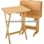 Pind wood folding tea table HY-1953-1