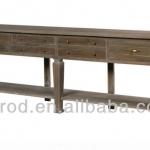 Pine wood hotel console table JTFT090