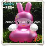 pink girl animal sofa, lovely rubbit kid air sofa MPM35035