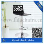 Plastic Acrylic swivel bar stool LD-812