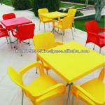 plastic aluminium leg chair CT015