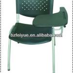 plastic chair with writing pad/tablet arm TC-67