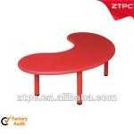 plastic childred learning table moon shape ZTT-541