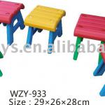 plastic folding children bench WZY-934