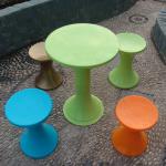 Plastic Folding desk Tam Tam desk Kartell/Knoll/Vitra/Ghost Stool for Bar &amp; Outdoor &amp; Garden