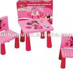 plastic kids table and stool YNR-9171