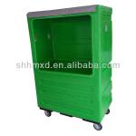 Plastic laundry cage with wheels HM-502