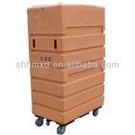 Plastic laundry roll cage with wheels HM-502