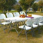 Plastic outdoor party tables and chair JH-T42