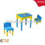 Plastic school table and chair ZTT-343,ZTY-543