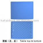 Plastic single desk panel kt-114