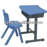 Plastic Student Desk and Chairs KY-0253