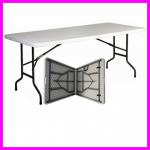 Plastic Table/6&#39;Outdoor Table/Foldable Table/Garden Table/Rectangular Table/Banquet Table/Tables for Events/Resin Outdoor Tables TPR-TPT183F