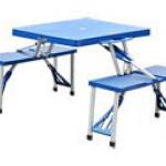 plastic table and chairs folding table WD9919-C