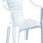 Plastic white outdoor party chair 7-24-16-45