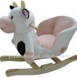 plush baby rocking cow animal chair rocker toy WJ-600