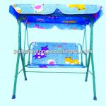 polyester children garden 3 seat swing LFT-2230