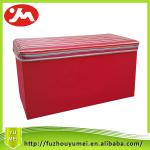 Polyester square storage folding stool YM90025