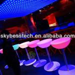 Polyethylene illuminated bar interactive led table SK-LF20