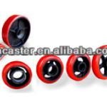 Polyurethane on Steel PU wheels