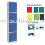 popular 4 doors knock down and powder coating steel locker CC-A4T