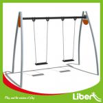 Popular Community Galvanized Steel Outdoor Swing Sets for Park LE.QQ.018 LE.QQ.018