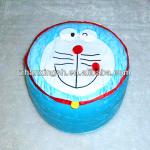 Popular cute inflatable cartoon stool cat shape animal inflatable stool SN1407