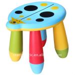 Popular durable colorful plastic insect kid&#39;s stool for children ST-34303