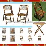 Popular Folding Bamboo Chair And Table 62100